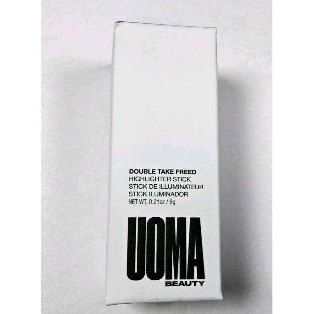 Uoma Double Take Freed Highlighter Stick White Pearl .21oz/6g - NEW